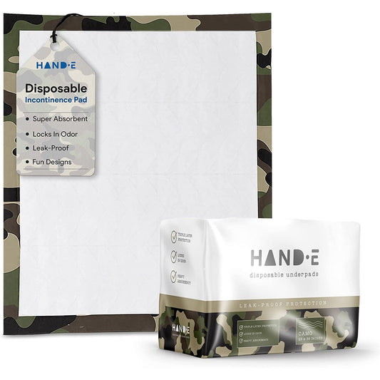 Camo Disposable Bed Pads