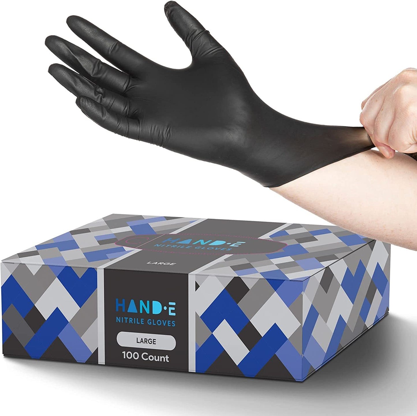 Black Nitrile Disposable Gloves